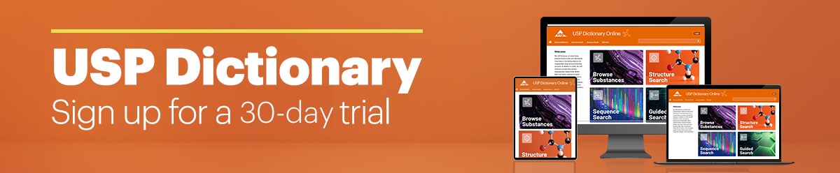 USP Dictionary Sign up for a 14-day trial